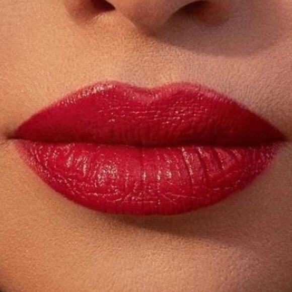 KKW Beauty Candy Apple Red Creme Lipstick Vivid Blue Red NEW NIB Discontinued - Picture 5 of 5